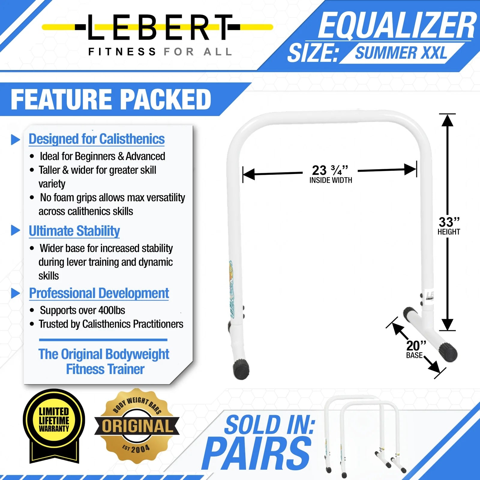 Equalizer XXL White *SummerFunFitness Edition*